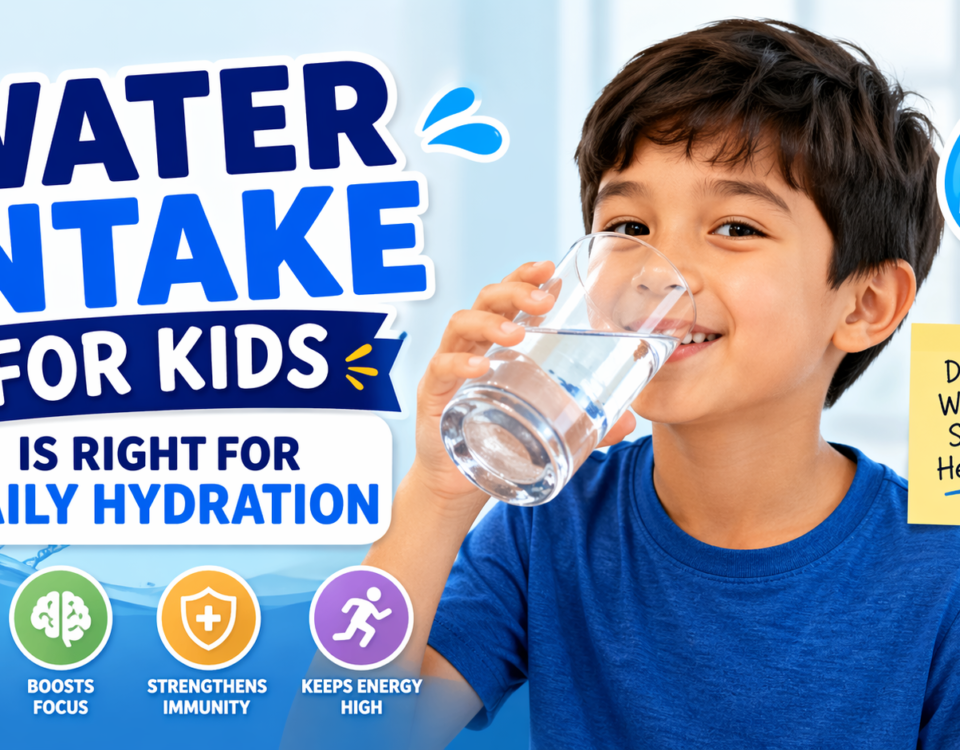 Water intake for kids during summer to stay hydrated and healthy