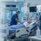 Role of ICU in critical care unit providing life-saving support to critically ill patients with advanced monitoring equipment.