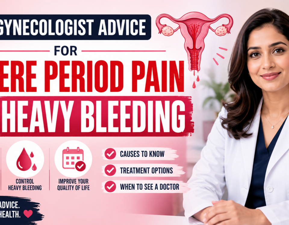 Gynecologist Advice for Severe Period Pain and Heavy Bleeding